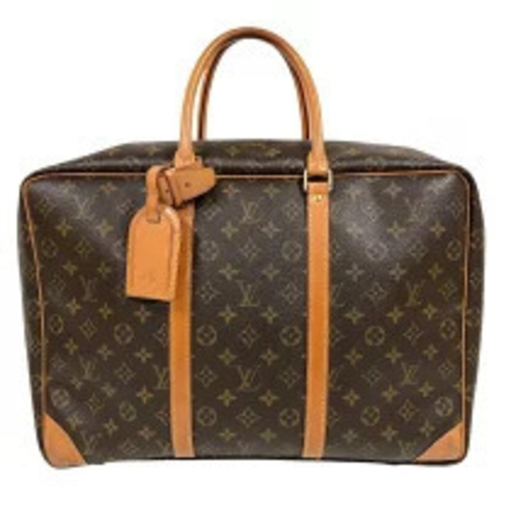 Louis Vuitton Sirius Brown Monogram Canvas Boston Bag